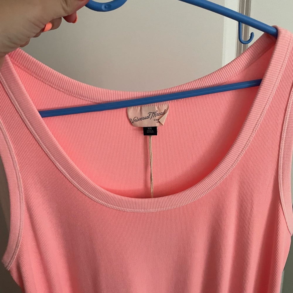 Universal Thread Pink Sleeveless Midi Dress - Picture 2 of 2
